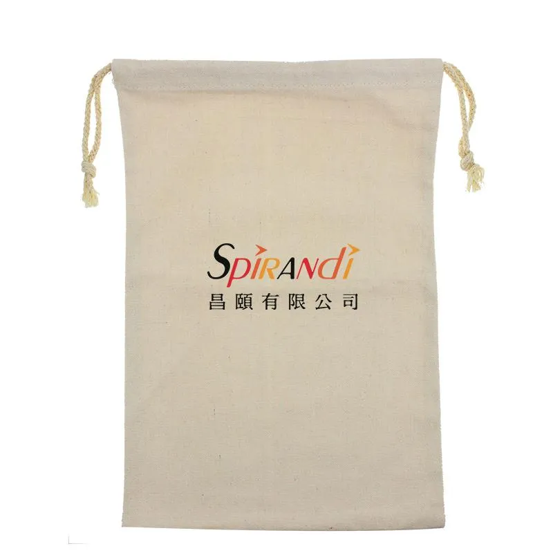 Medium Cotton Drawstring Pouch 27*41cm