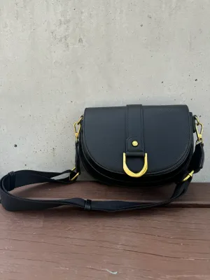 Mimi Allie Saddle Crossbody Bag