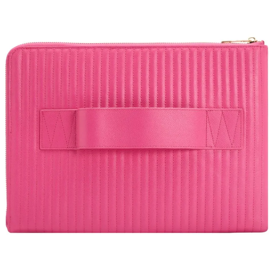 Mimi Laptop Sleeve 13" With Handle - Pink