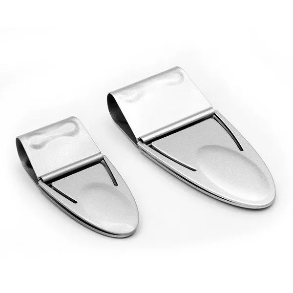 Mini Geneva Silver MoneyClamp® with Wallet