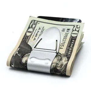 Mini Geneva Silver MoneyClamp® with Wallet