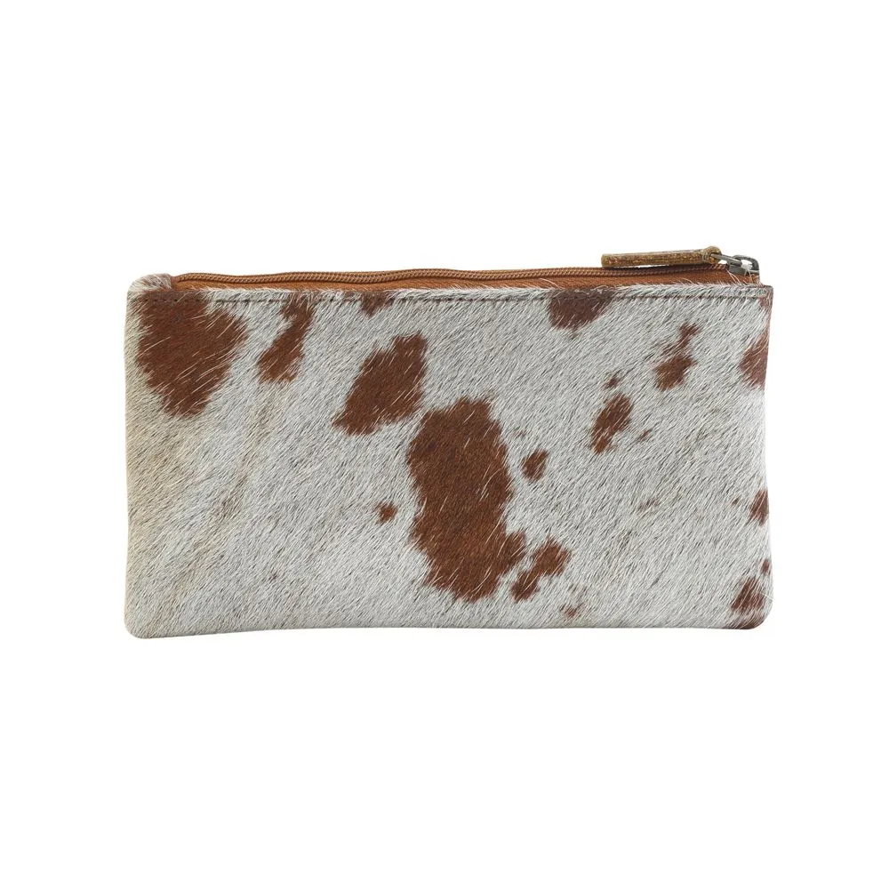 Myra Bag Wildfire Leather & Hair-on Hyde Wallet