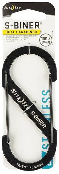 Nite Ize #5 S-Biner Stainless Steel Carabiner - 100 lb. Rating