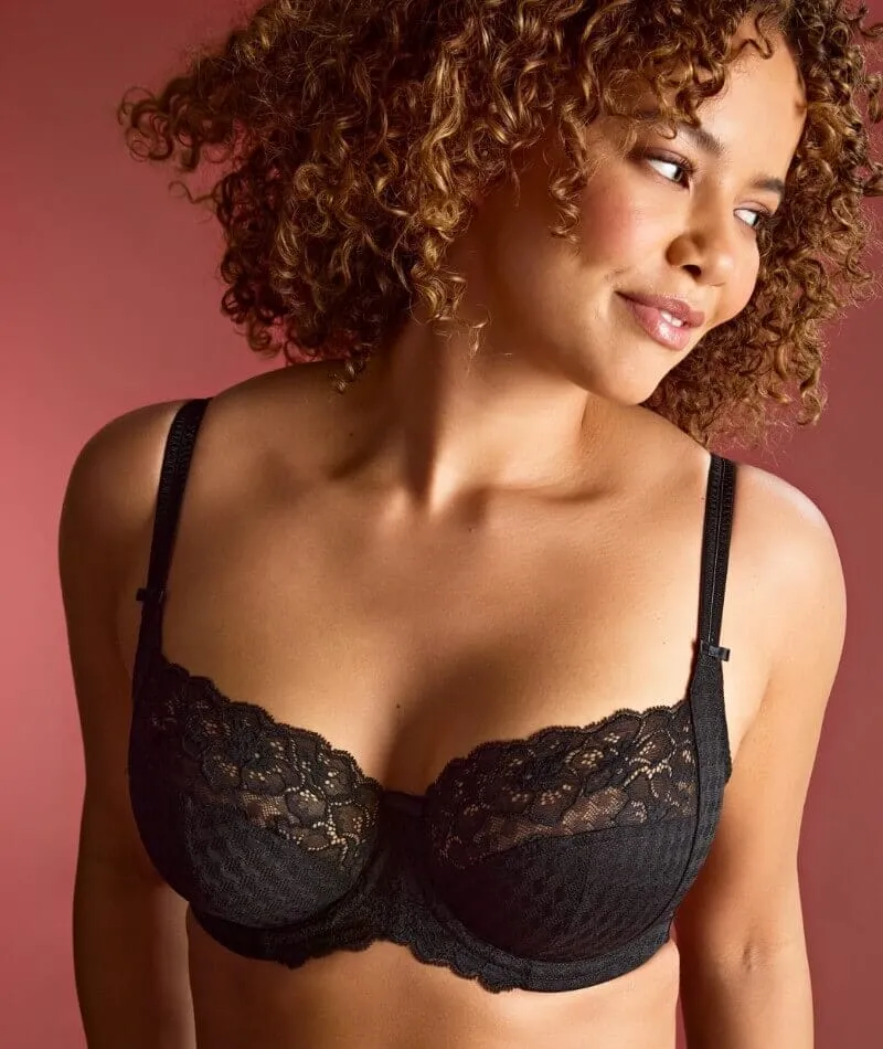 Panache Envy Full Cup Underwire Bra - Black