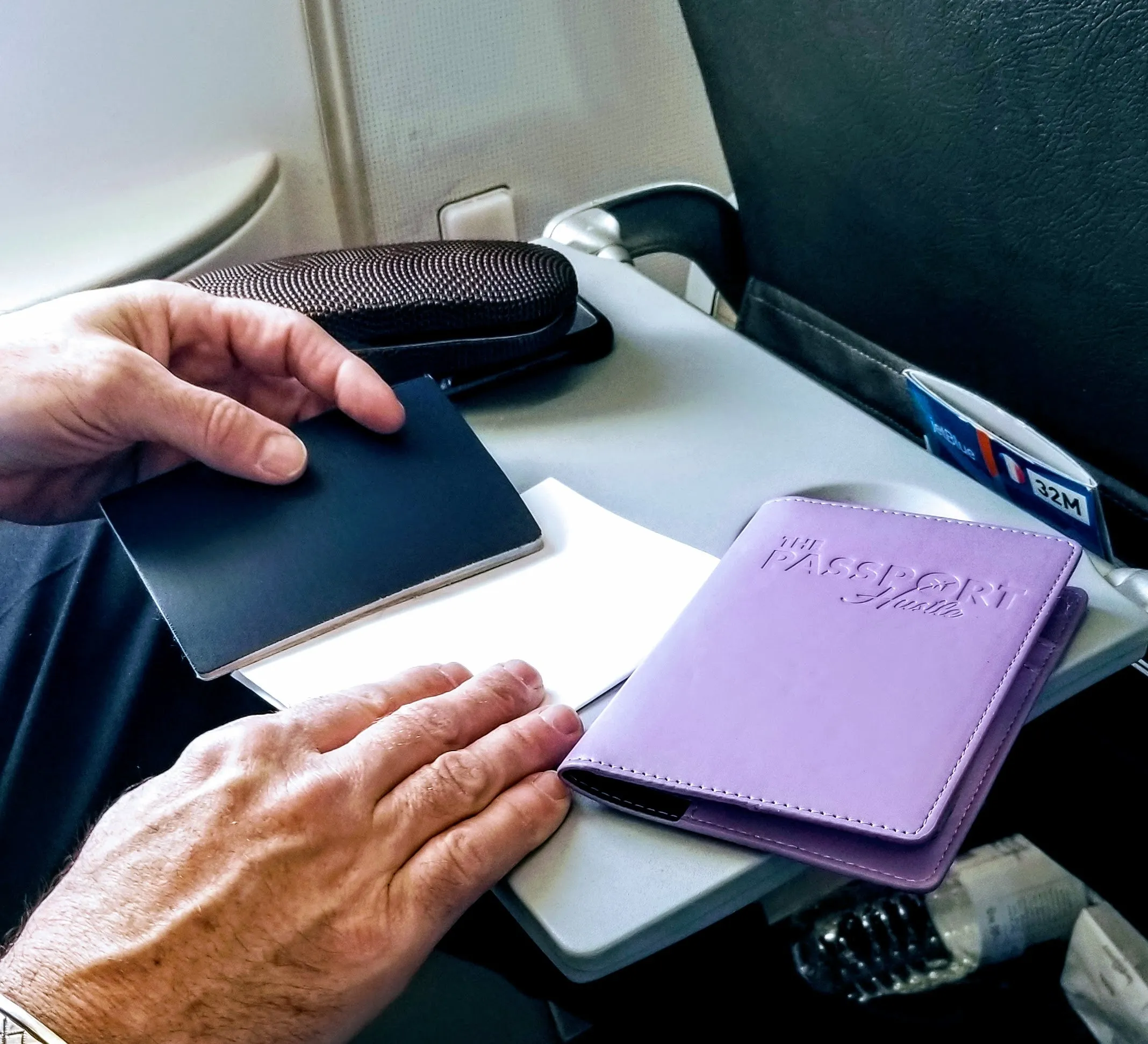 Passport Wallet w/ Vaccine Card Holder