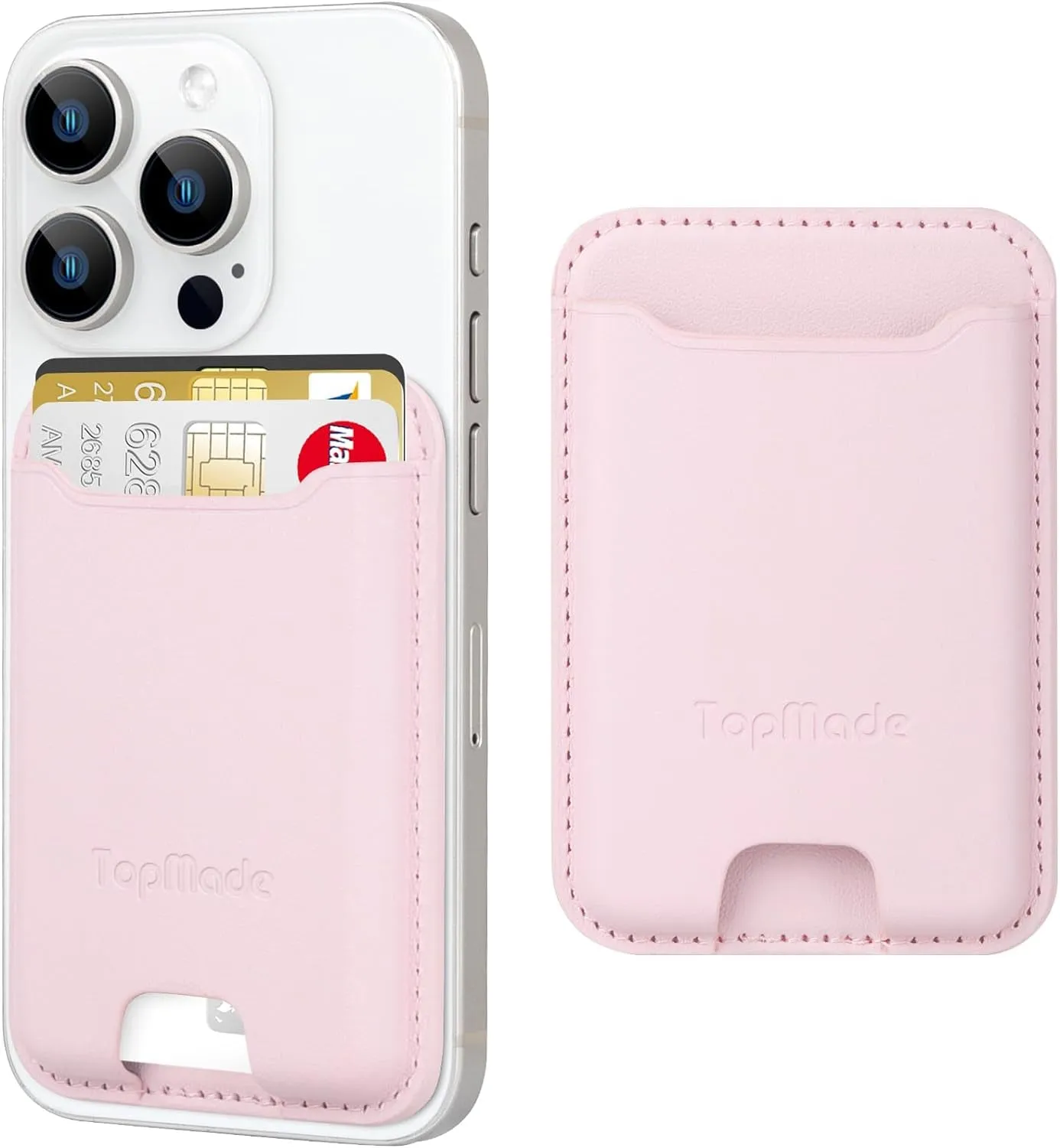 Phone Card Holder Premium Leather Phone Wallet