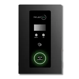 Project EV EVA-22D-SE-W 22kW Pro Earth Wall AC Electric Vehicle Charger Dual Gun RFID (63A Three Phase)