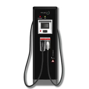Project EV EVD-60D-P-CC 60kW Floor DC Electric Vehicle Charger Dual Gun RFID [CCS/CCS]