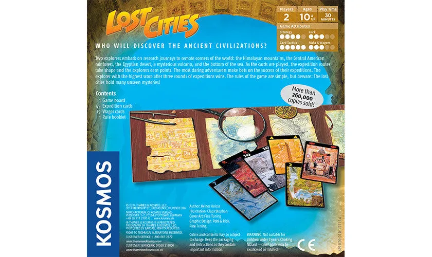 "Lost Cities" - Card Game