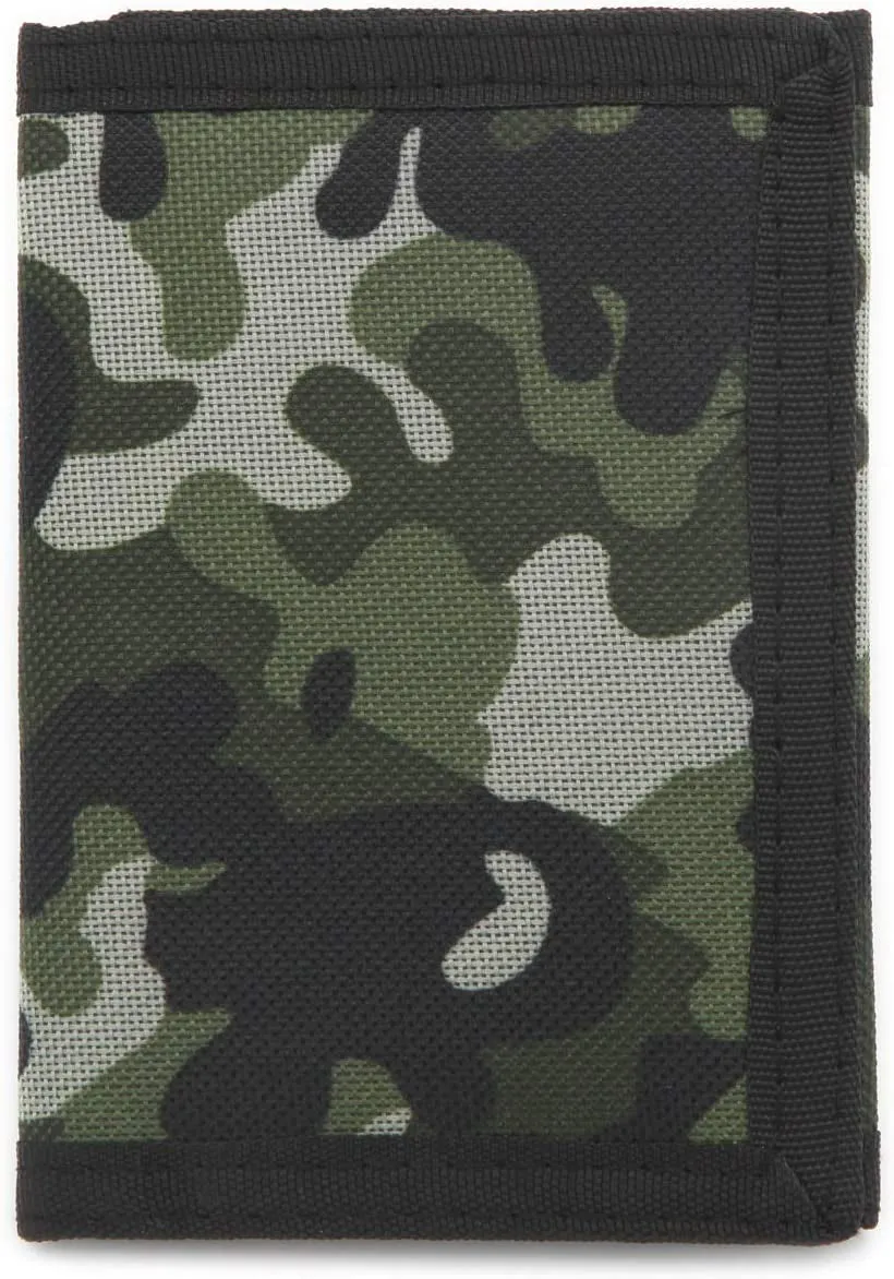 RFID Blocking Trifold Canvas Outdoor Sports Wallet for Kids