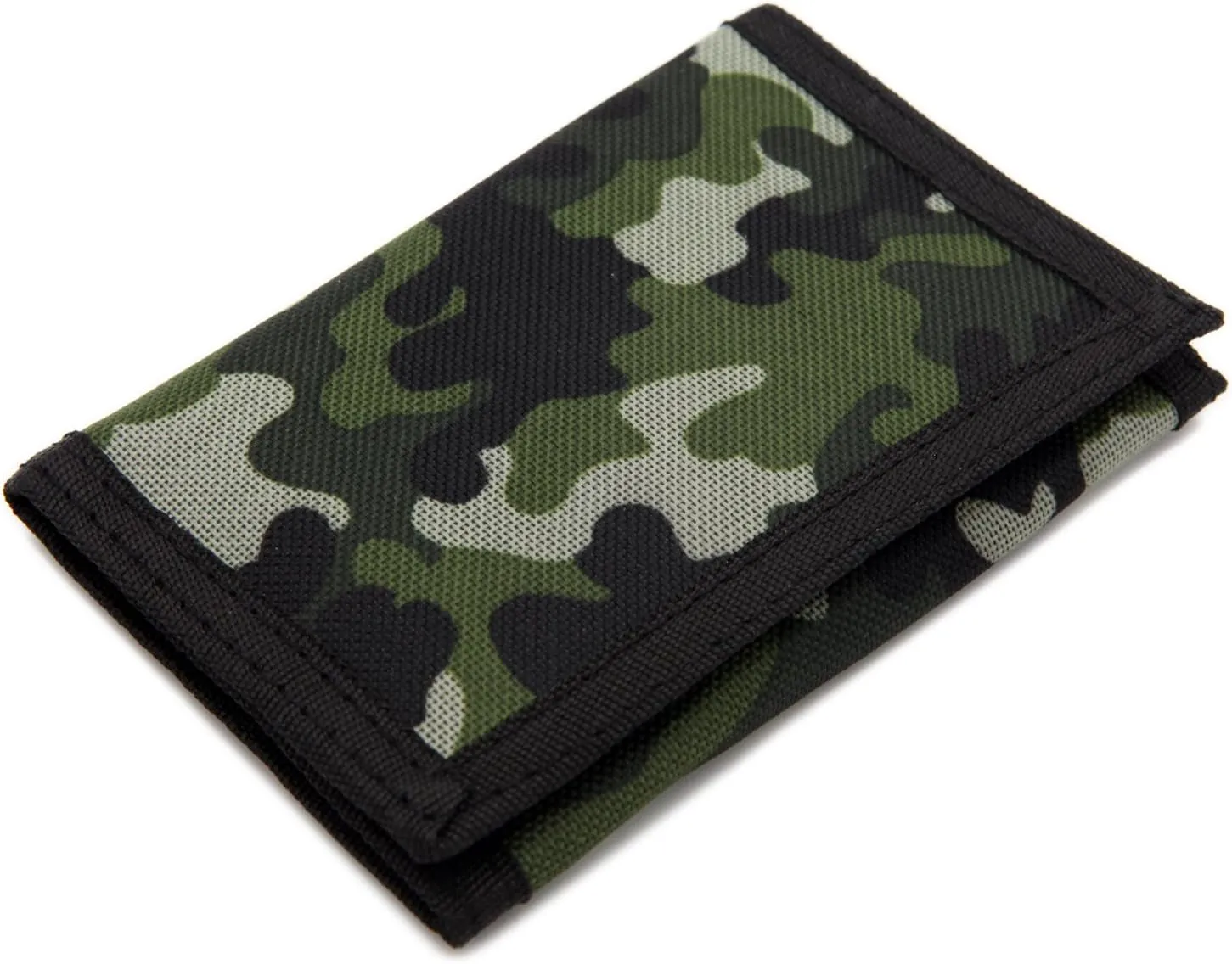 RFID Blocking Trifold Canvas Outdoor Sports Wallet for Kids