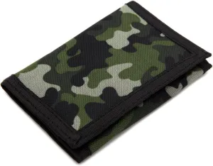 RFID Blocking Trifold Canvas Outdoor Sports Wallet for Kids