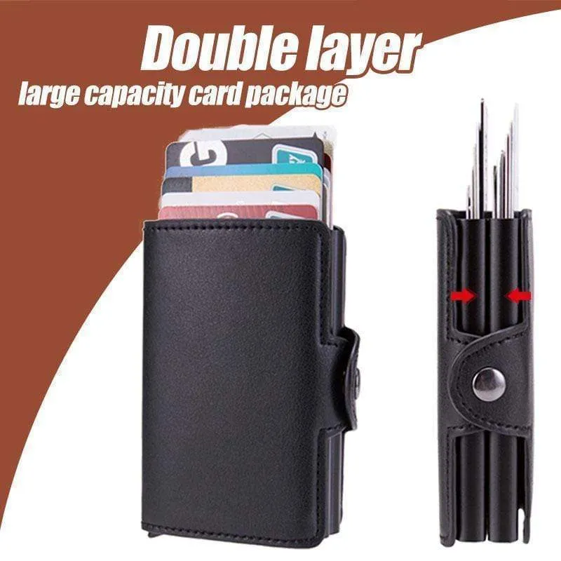 RFID Blocking Vintage Business Wallet