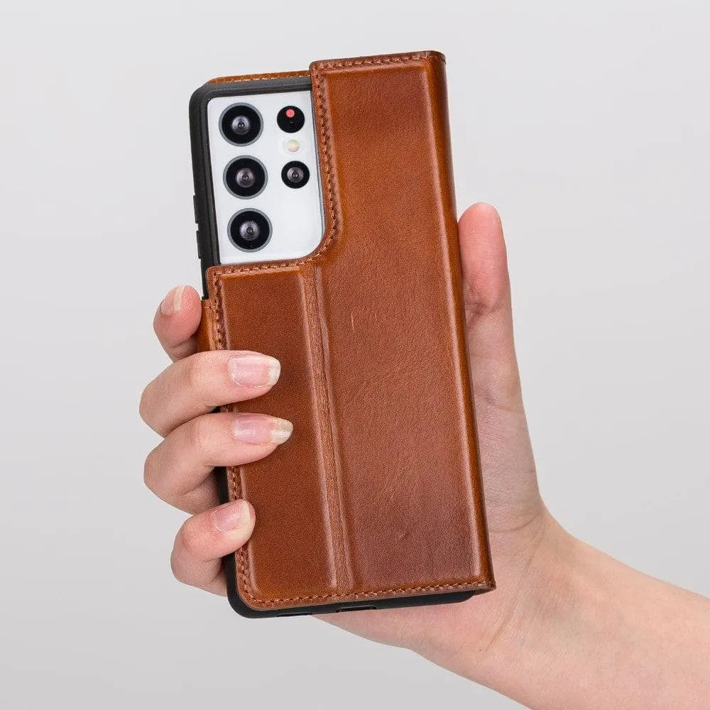 Samsung Galaxy S21 Series Detachable Leather Wallet Cases - MW