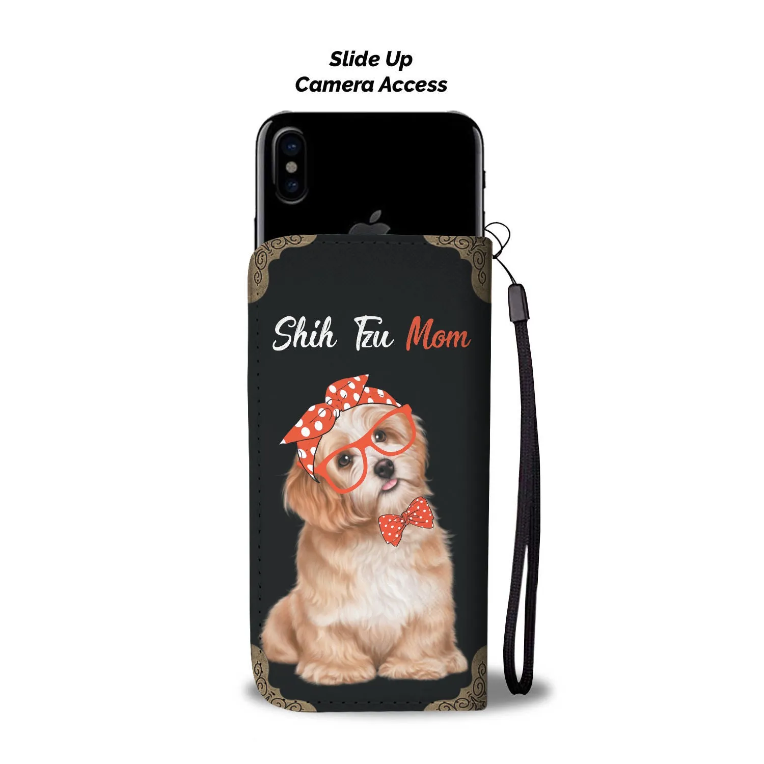 SHIH TZU MOM Classy Shih Tzu Phone Wallet Case