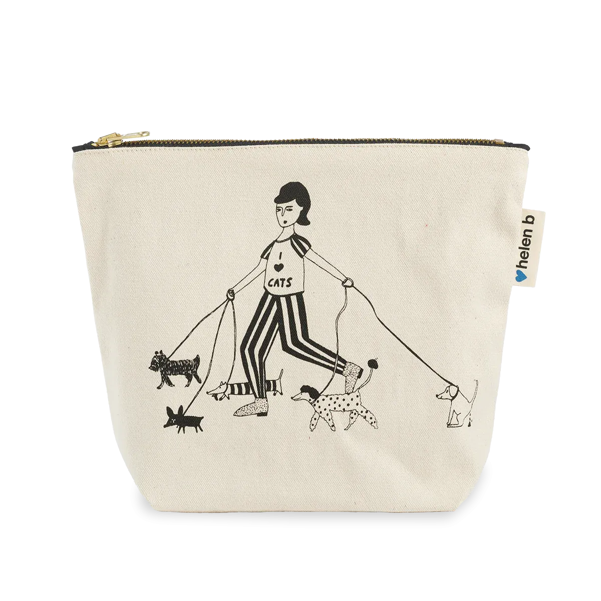 Small Toilet Bag I Love Cats