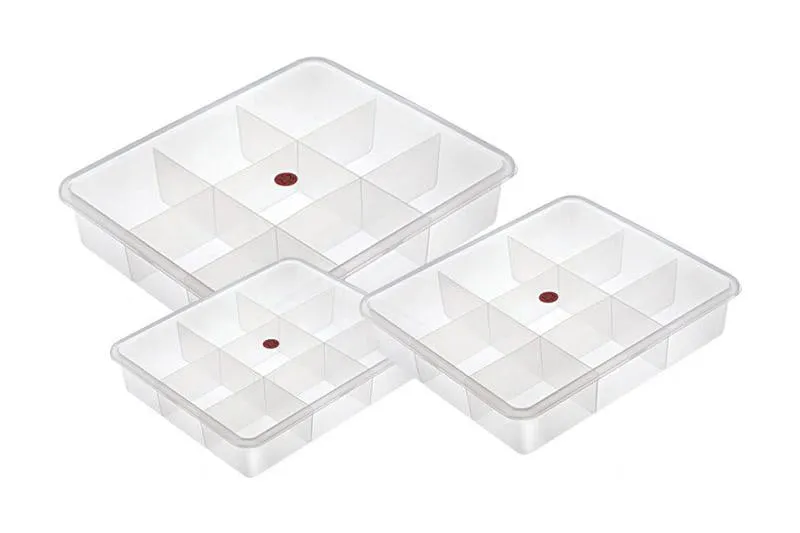 Storage Containers Partition Boxes