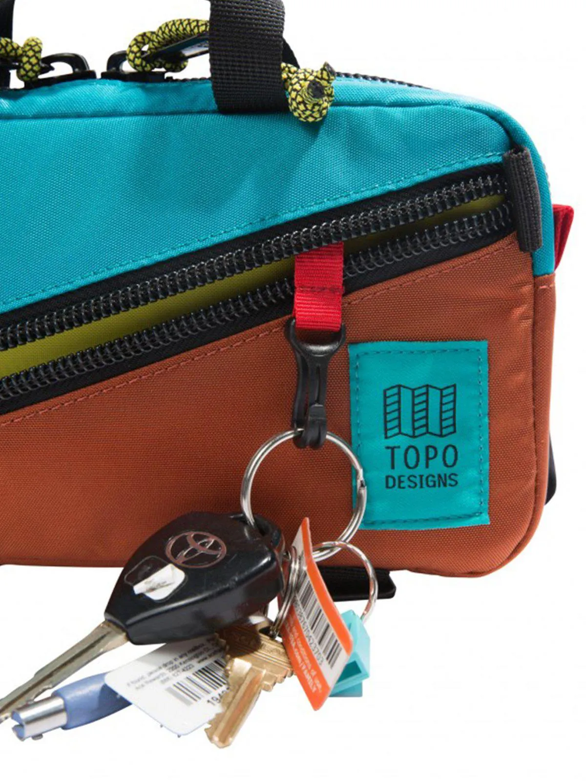 Topo Designs Mini Quick Pack Coral Coral