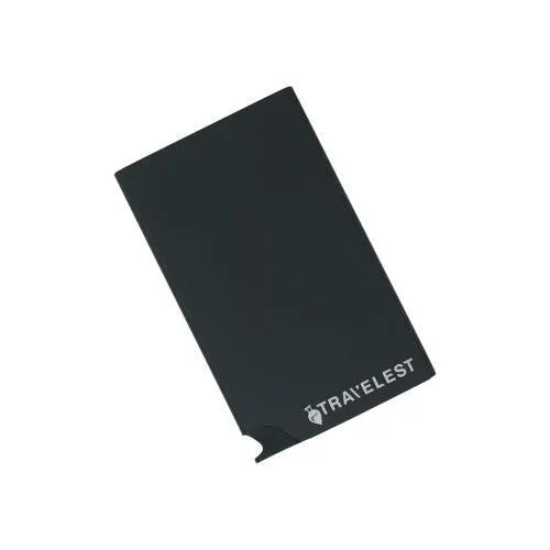 Travelest RFID Blocking pop up aluminum card holder with money holder