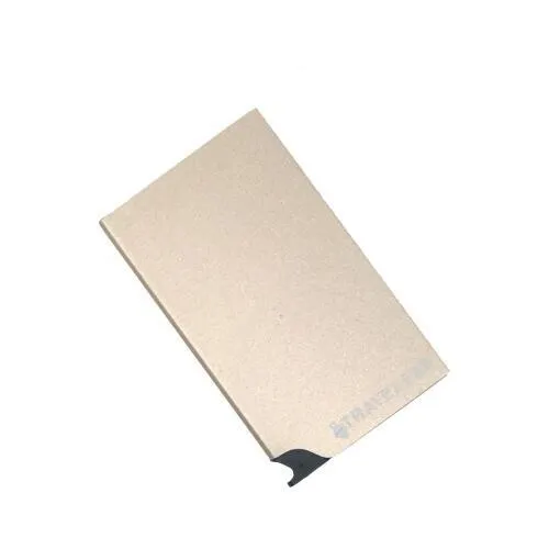 Travelest RFID Blocking pop up aluminum card holder with money holder