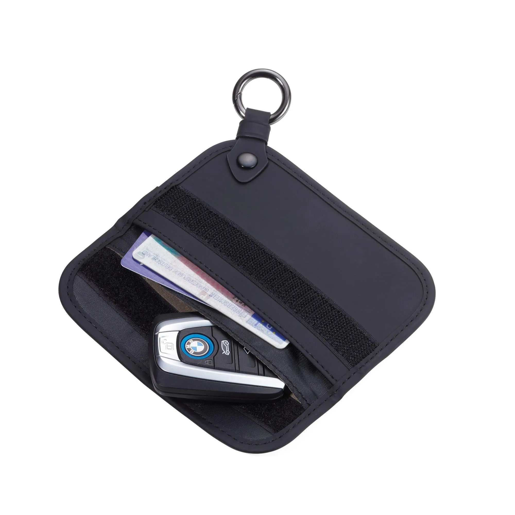 TROIKA Car Key Signal Blocker Case: RFID Blocking Pouch for Start Button Keyless Cars