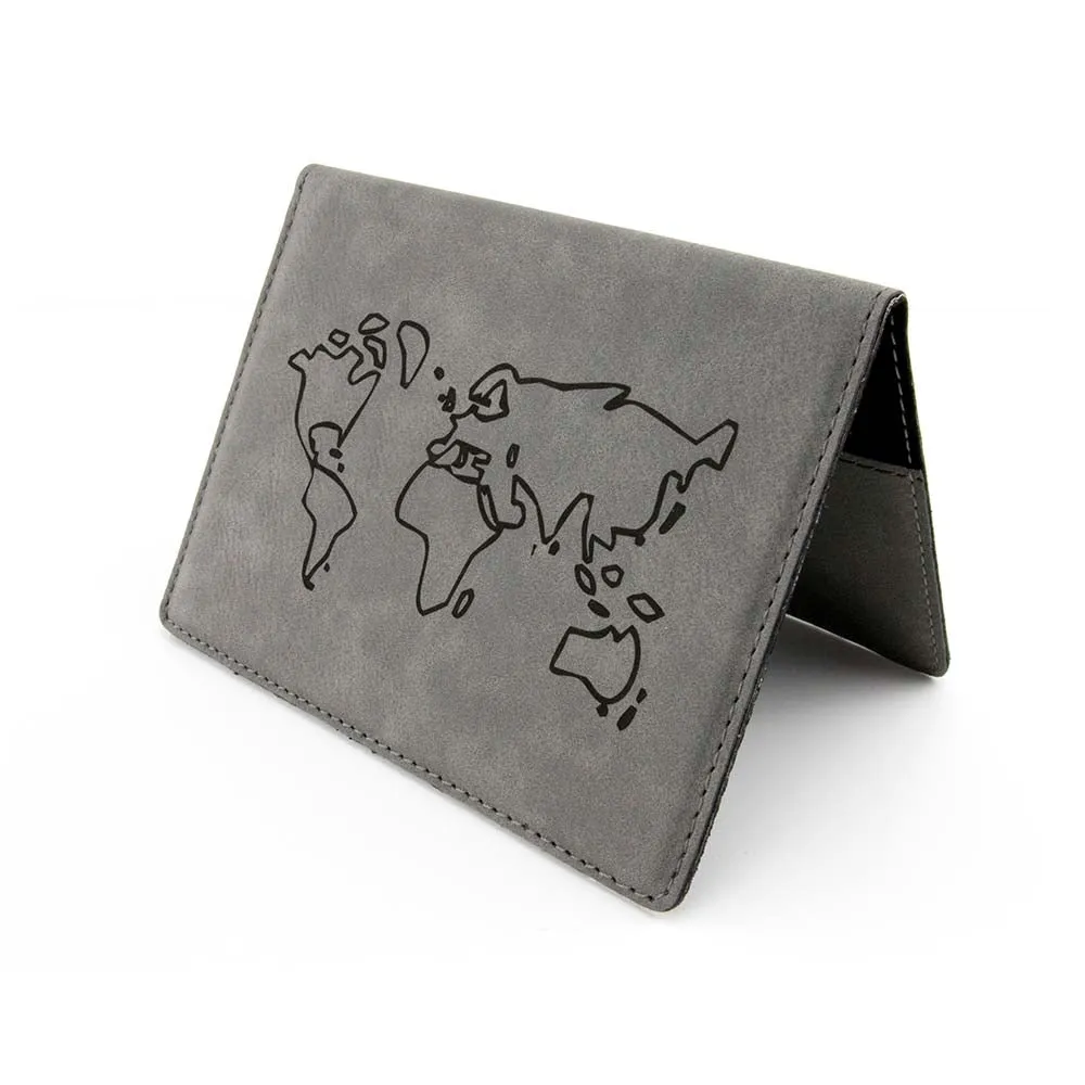 TROIKA Passport Cover & Card Case RFID PASSPORT SAFE - Grey