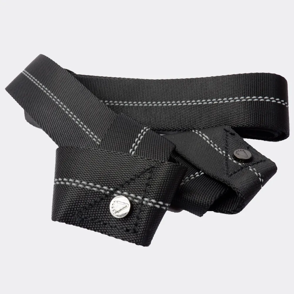 Vaken Yoga Strap Nylon - Black/Reflective