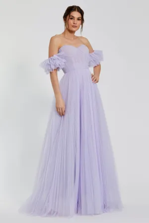 Venetia Gown in Lilac by Mac Duggal - RENTAL