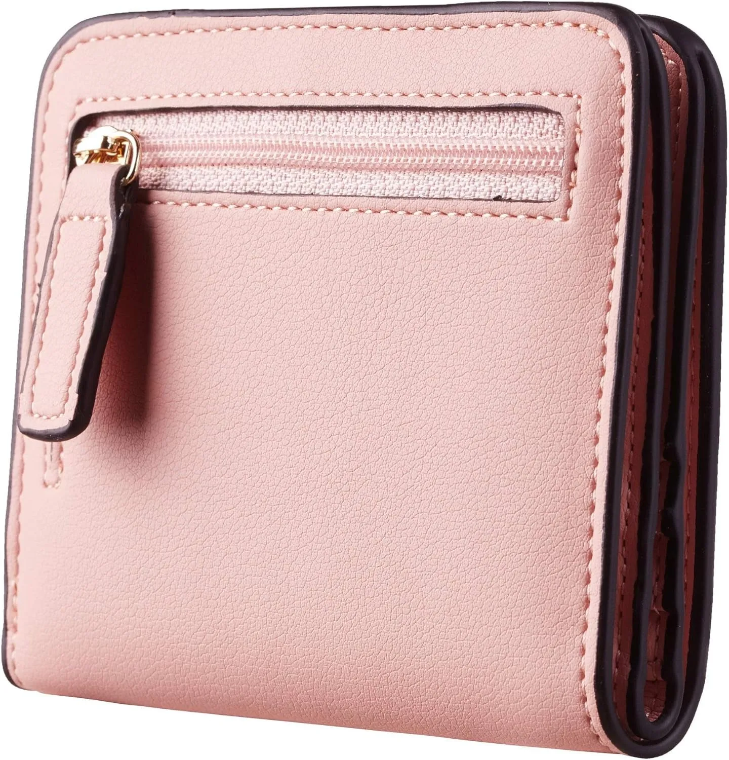 Women Rfid Blocking Bifold Wallet Luxury Leather Pocket Wallet
