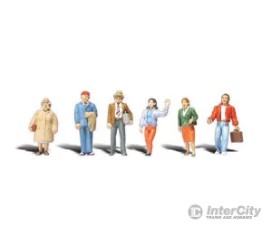 Woodland Scenics 2030 Architectural Models(R) Standing People -- 1/16"